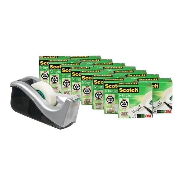 3M SCOTCH MAGIC 810 NASTRO ADESIVO 19MMx33M CONF. …